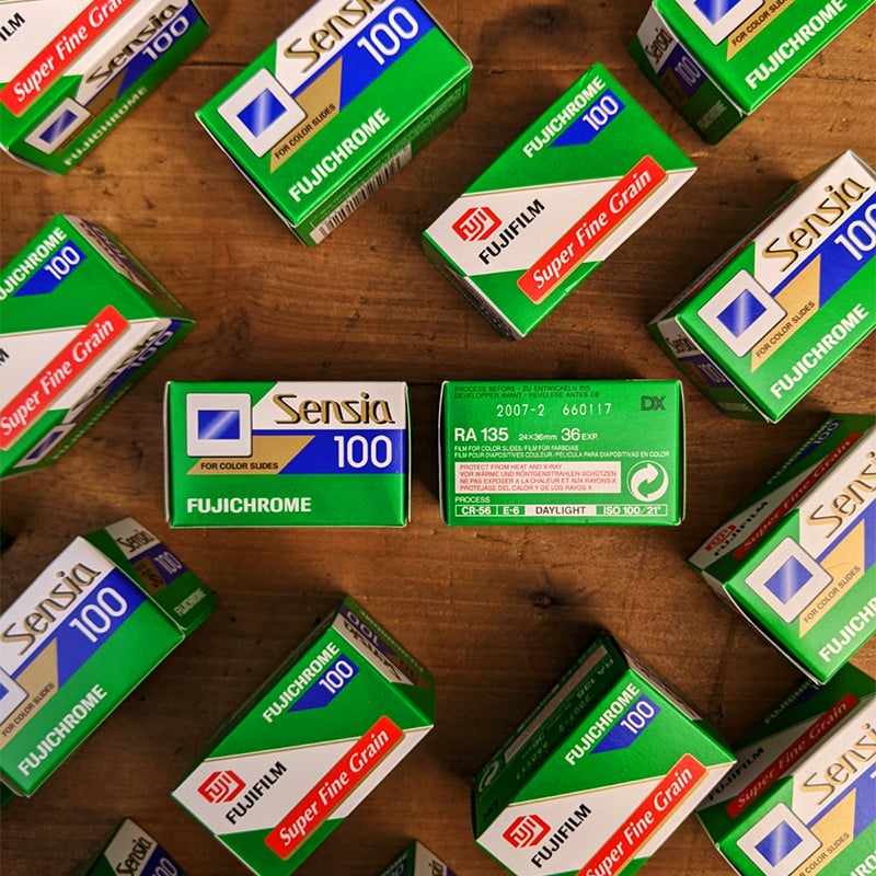 Périmée: Fuji Sensia 100 35mm