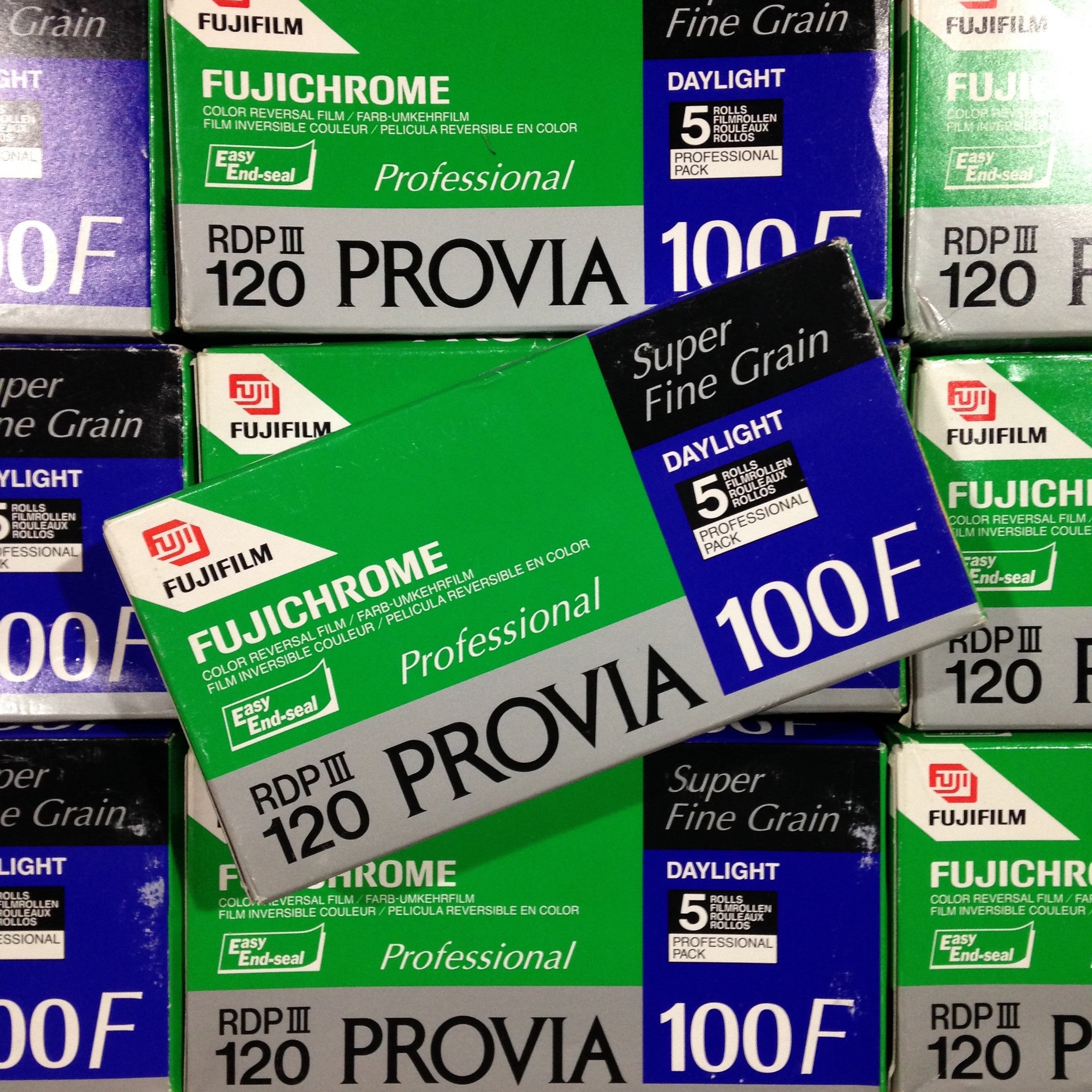provia 100f diapo 120 6 6 pack 5 professional périmée