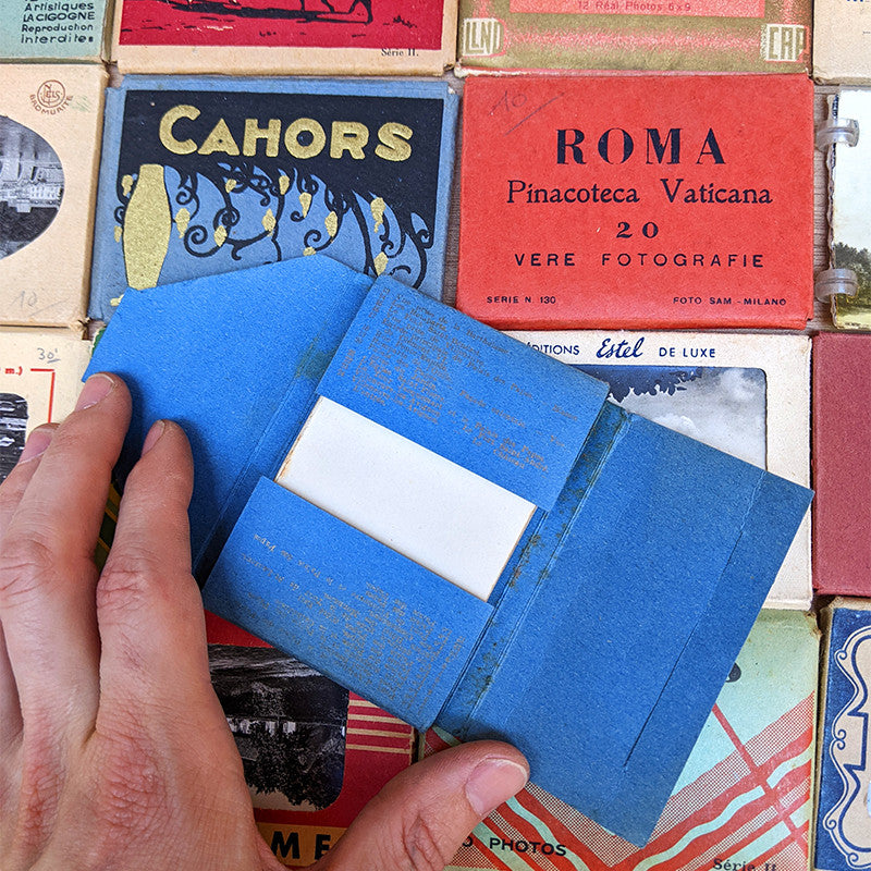 petit carnet vue touristique ancien vintage carte postale photographie ancienne argentique ville tourisme 1920 france europe