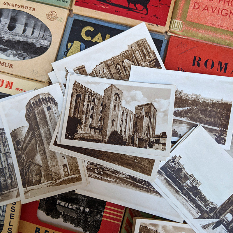 petit carnet vue touristique ancien vintage carte postale photographie ancienne argentique ville tourisme 1920 france europe