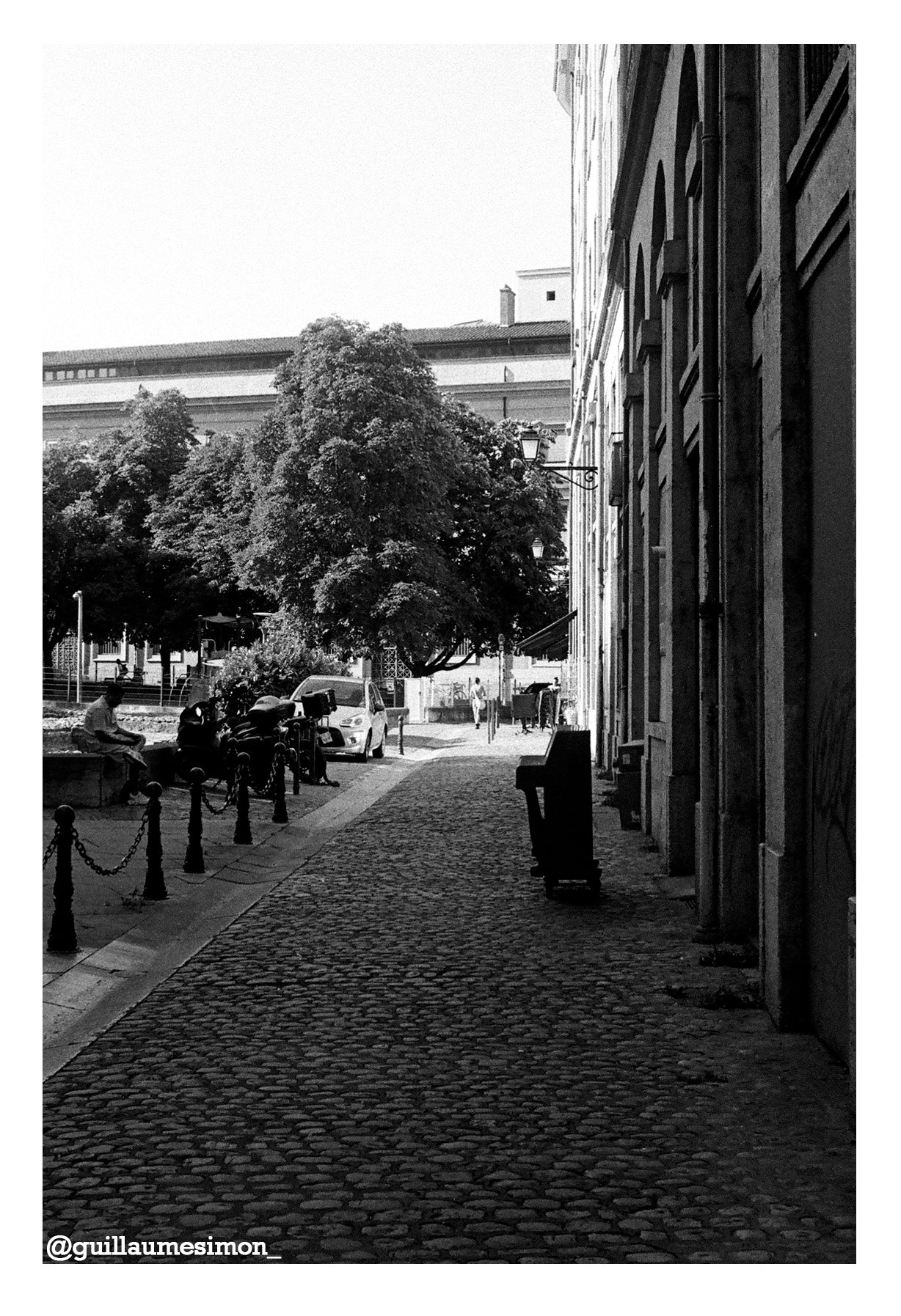 photo rendu test pellicule agfa apx 100 35mm noir et blanc