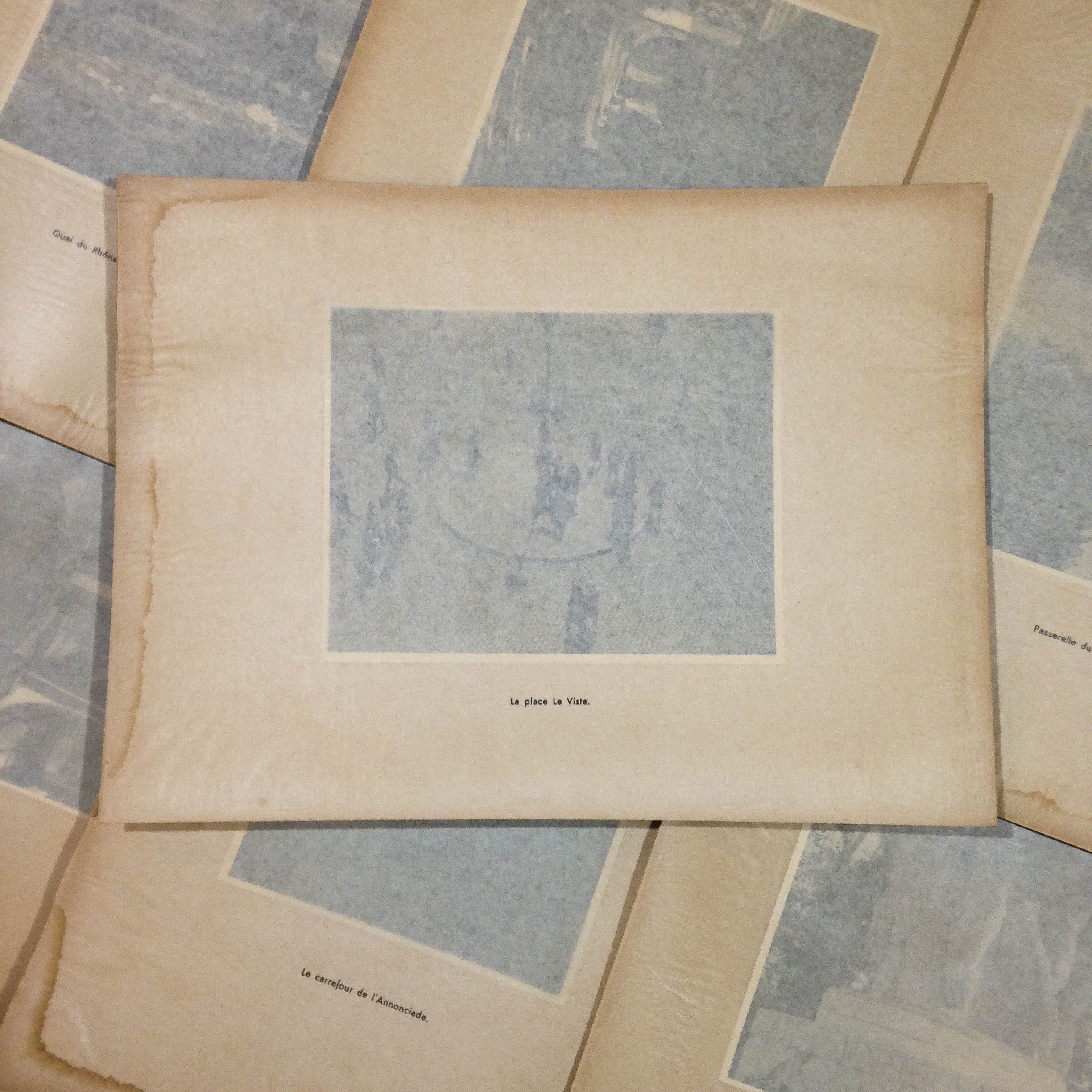 Photo Place Le Viste Blanc & Demilly 1930