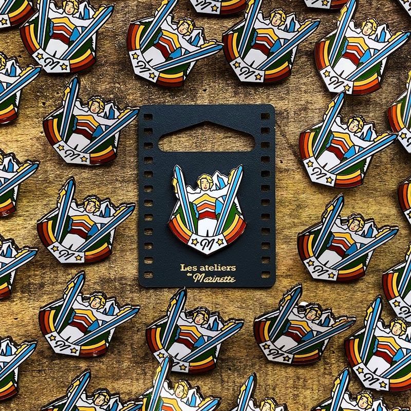 Pin's Marinette Ski