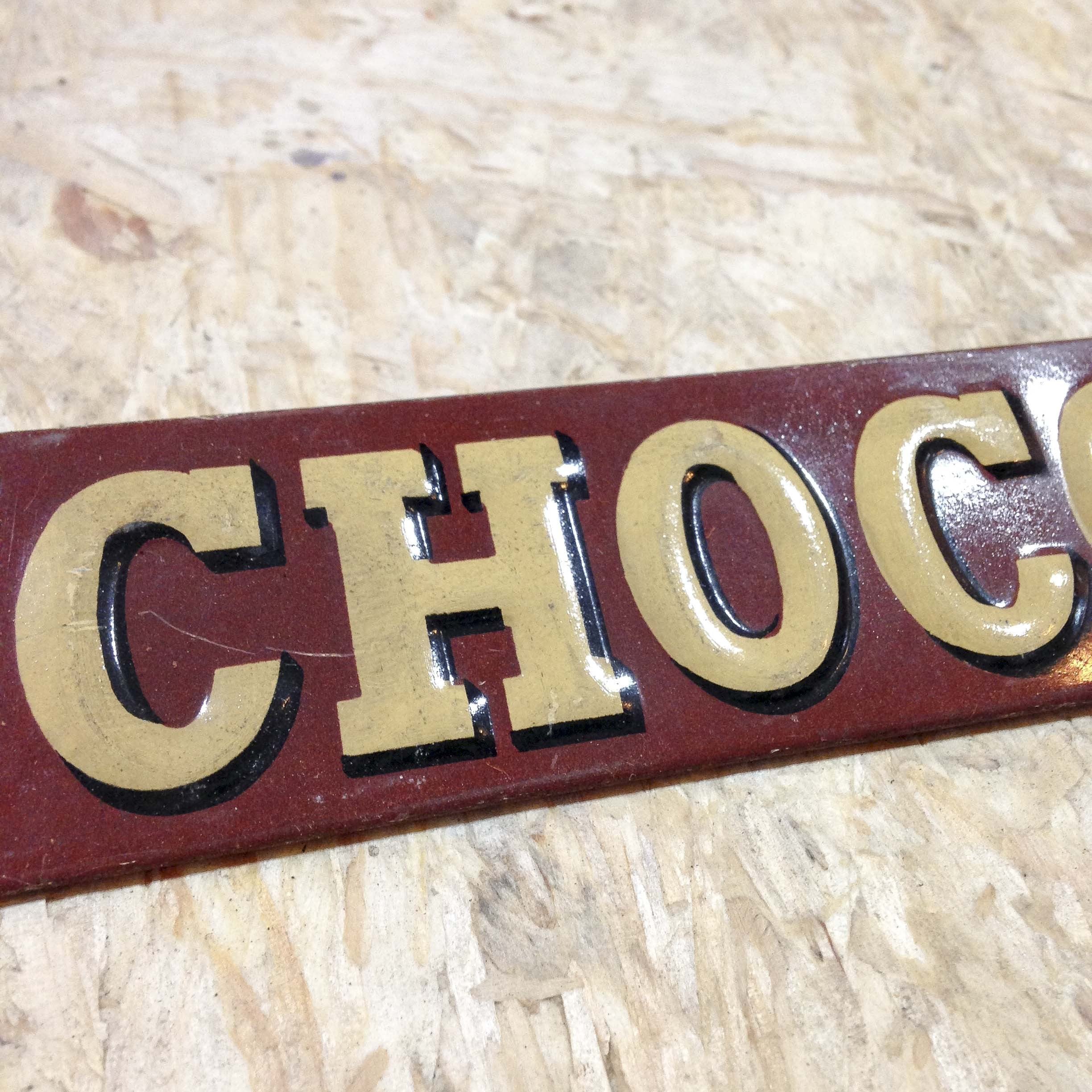 Lithographed Tin Plate Chocolate Pupier 1930 No.2