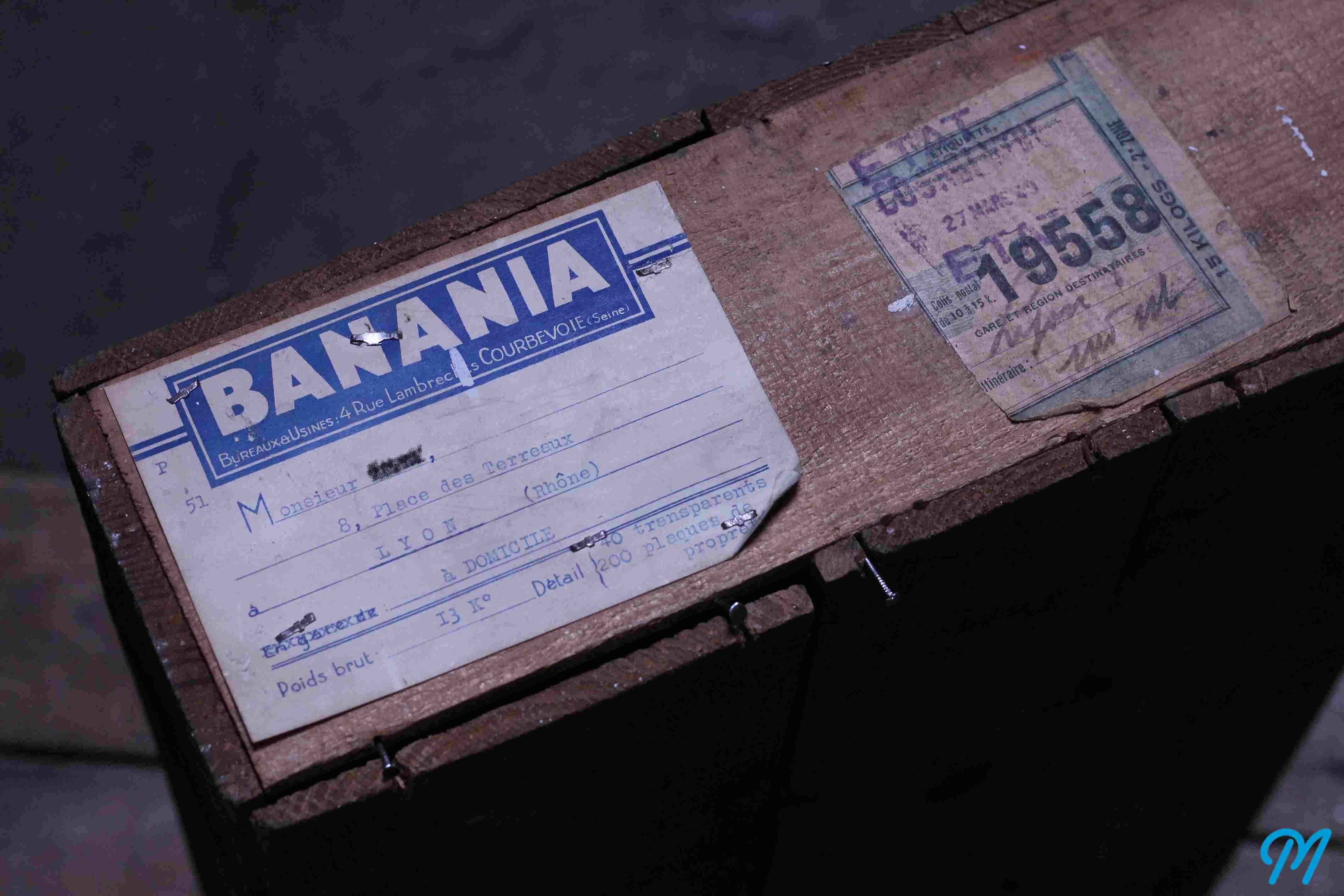 Plaque Propreté Banania 1949