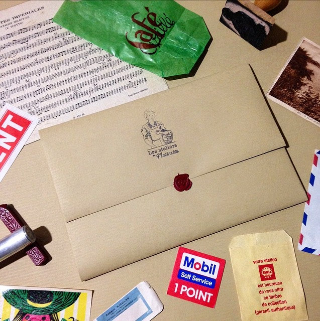 pochette surprise 10 papiers anciens