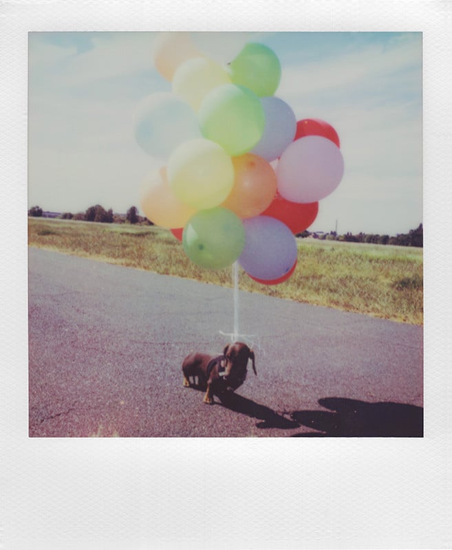 Polaroid I-2 Appareil photo instantané pellicule i-type argentique couleur noir et blanc
