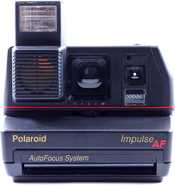 polaroid vintage impulse autofocus retardateur 600 1980
