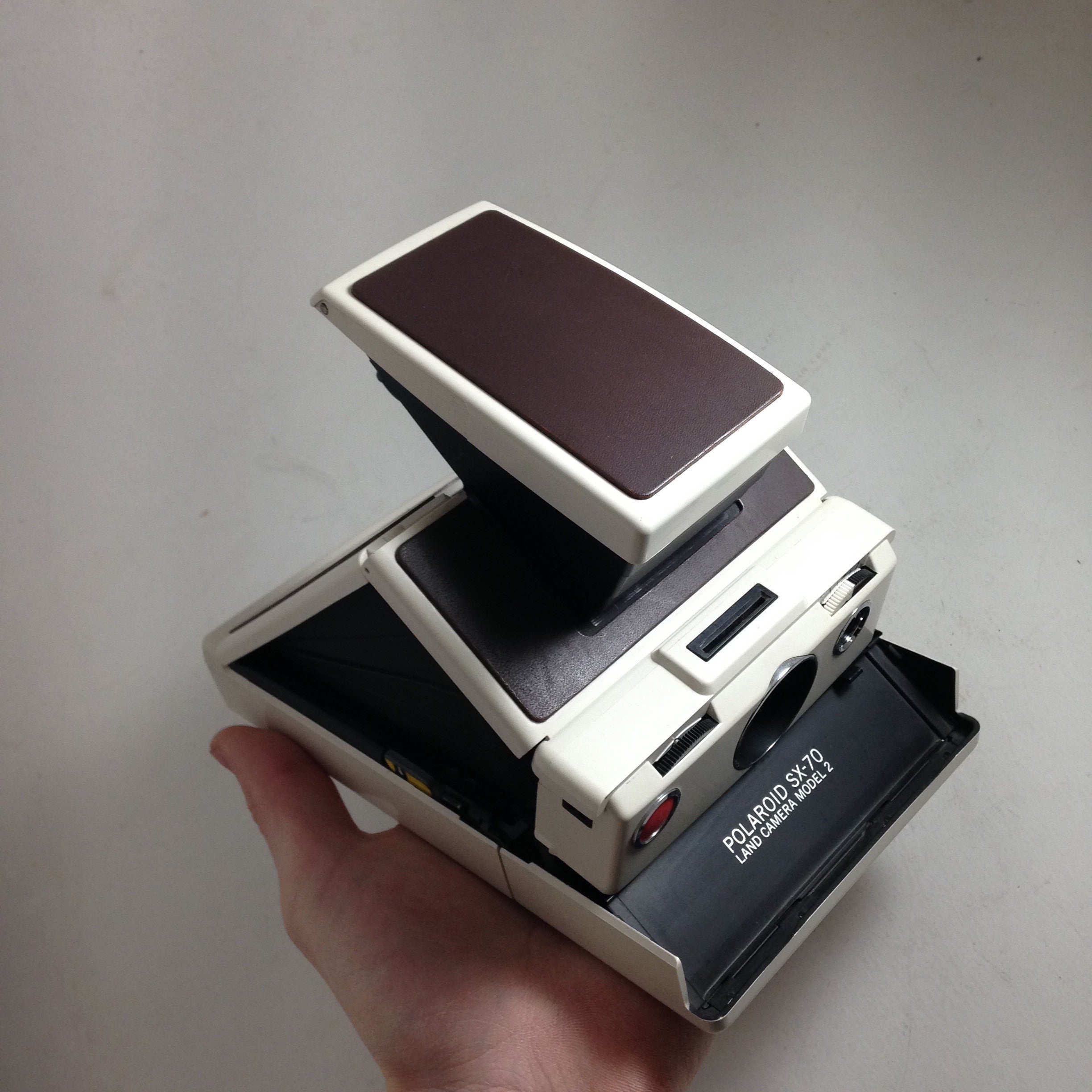 polaroid ancien vintage sx-70 reflex ivoire instantané 1970 1980