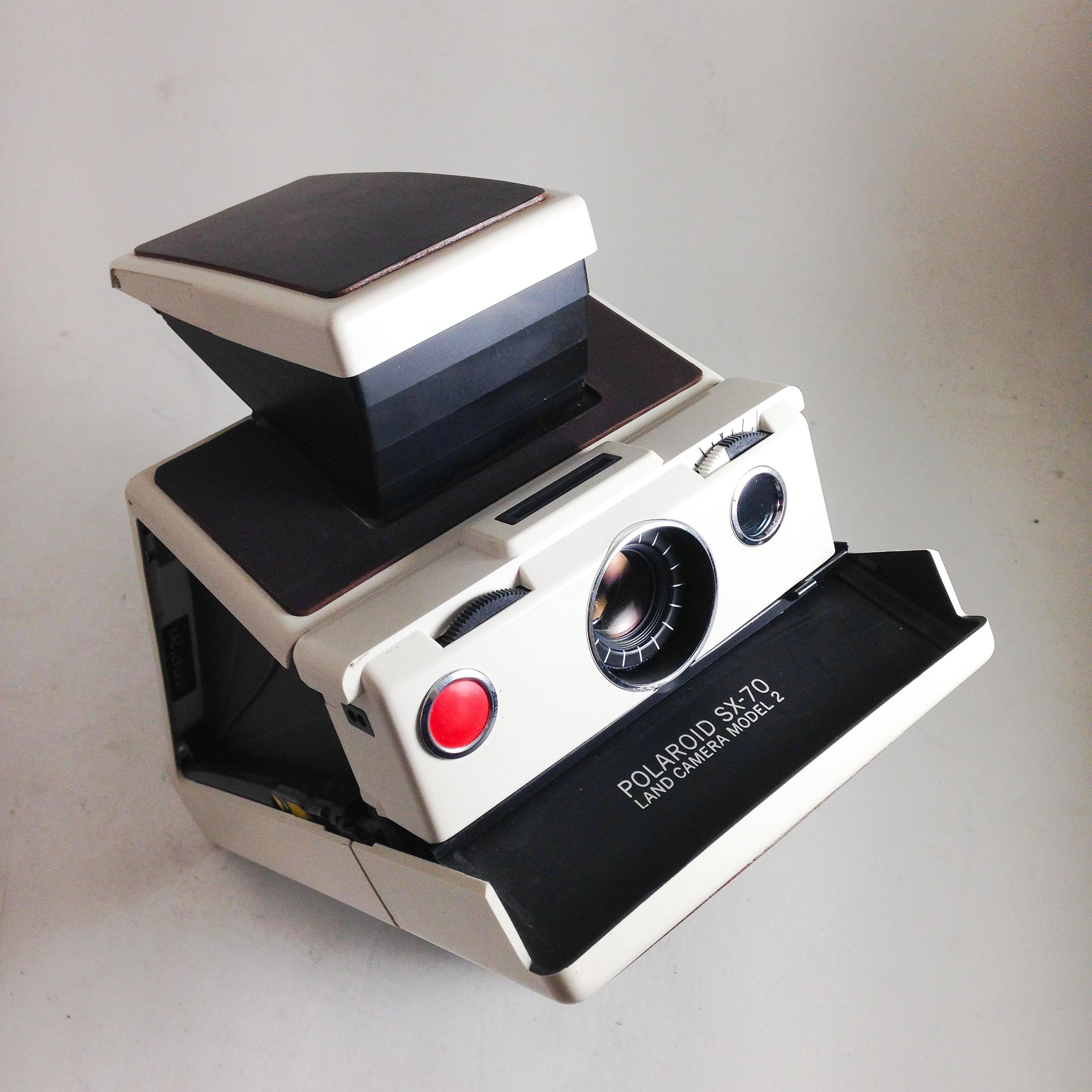 polaroid ancien vintage sx-70 reflex ivoire instantané 1970 1980