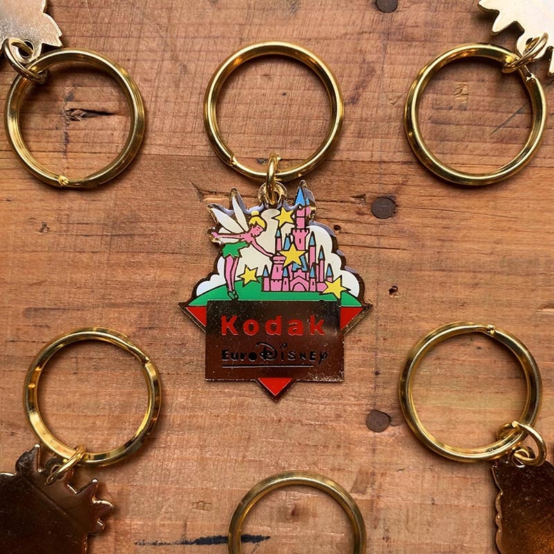 Kodak Tinker Bell EuroDisney Tinker Bell 1992 Keychain