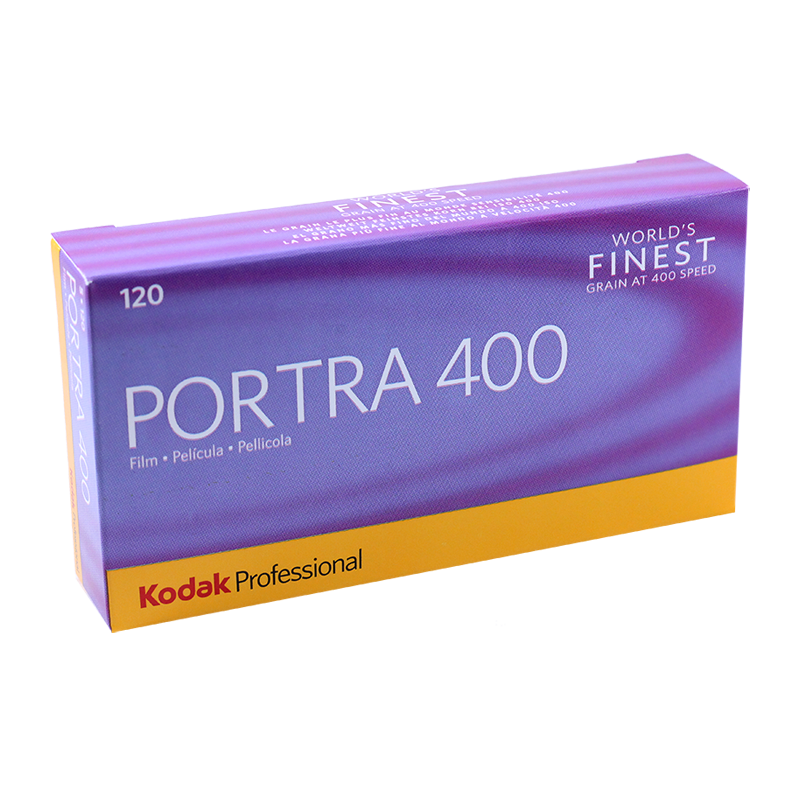 pack 5 portra 400 120 kodak couleur négatif moyen format