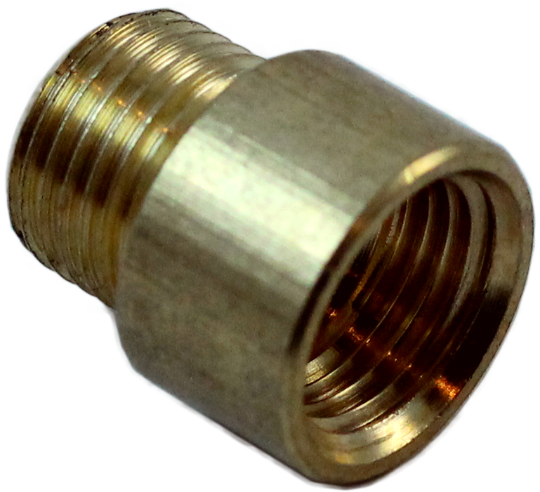 raccord male femelle sortie de câble M10 filetage laiton laitonnée doré or métal électrique électricité
