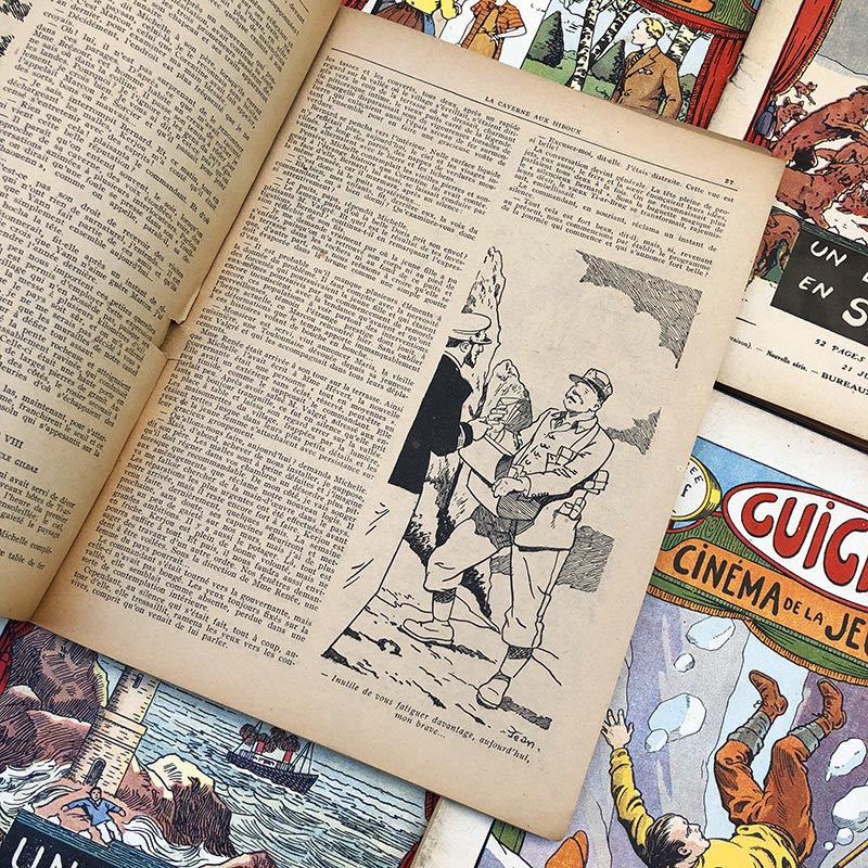 revue guignol cinéma de la jeunesse 1935 1936 illustration journal illustré