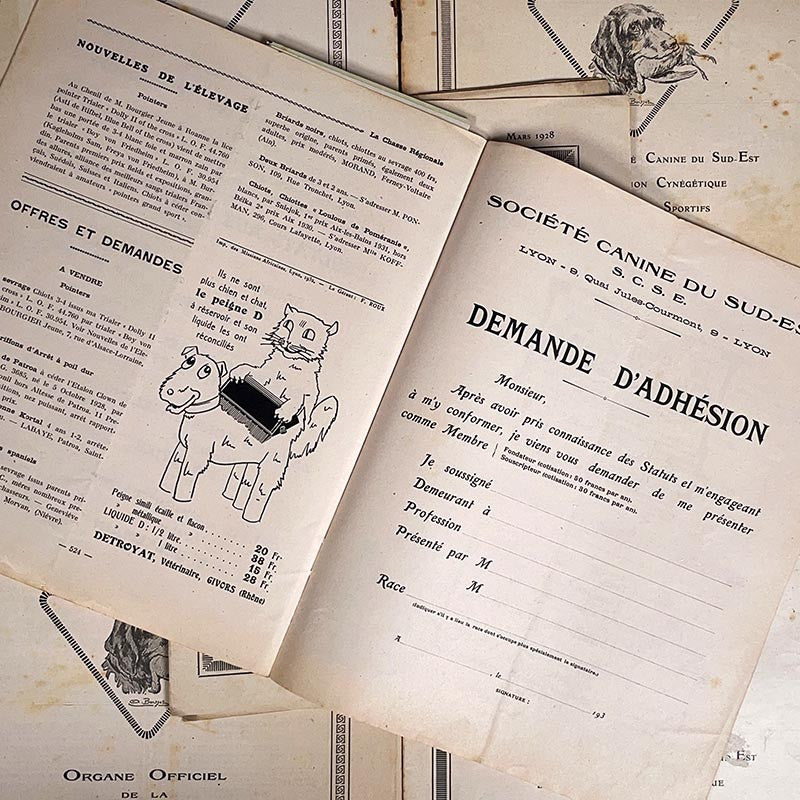 journal revue magazine la chasse régionale chasse pêche ancien vintage illustration exemplaire numéro 1920 1930