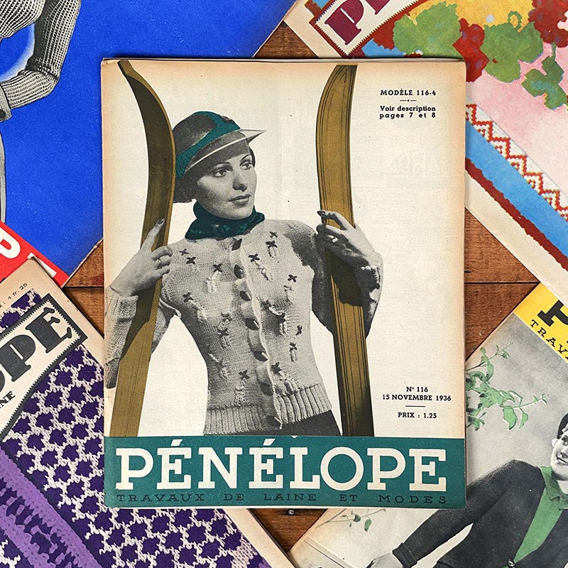 journal revue magazine penelope mode ancien vintage illustration exemplaire numéro 1928 1928 1930 1938 1937