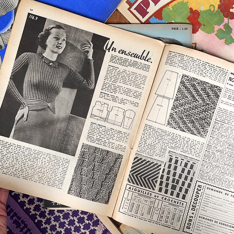 journal revue magazine penelope mode ancien vintage illustration exemplaire numéro 1928 1928 1930 1938 1937