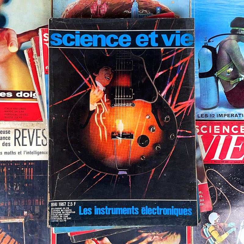 journal revue magazine science et vie scientifique ancien vintage illustration exemplaire numéro 1960 1969 années 60