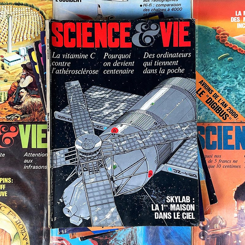 journal revue magazine science et vie scientifique ancien vintage illustration exemplaire numéro 1970 1979 années 70
