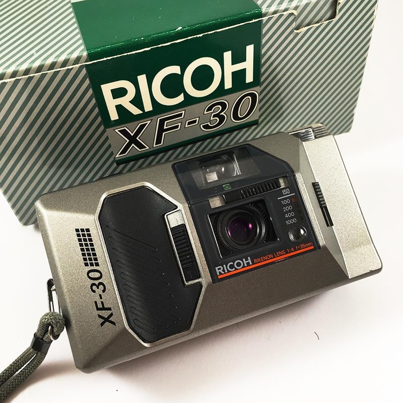 Ricoh XF-30 Silver & 35mm 4 Box