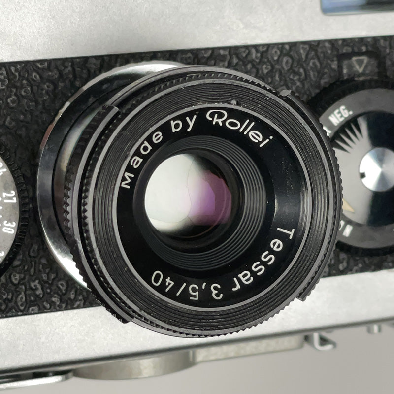 rollei 35 singapour tessar 40mm 3.5 compact argentique film pellicule photo photographie 24x36 125 35mm platy