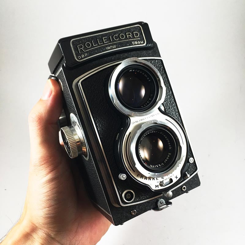 Rolleicord IV & Xenar 75mm 3.5