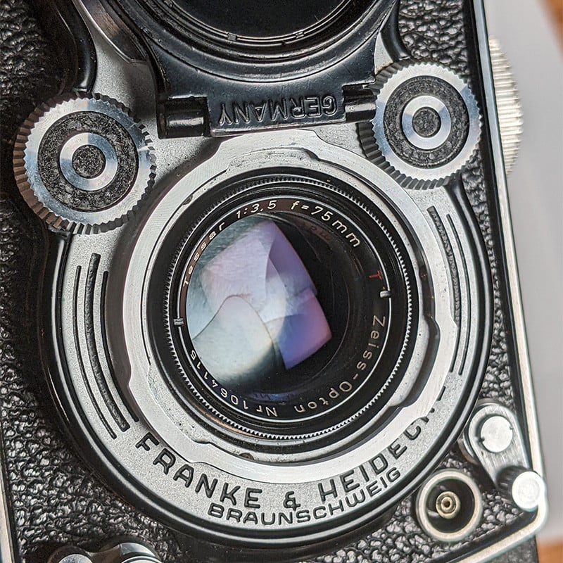 Rolleiflex 3.5A Tessar 75mm 3.5