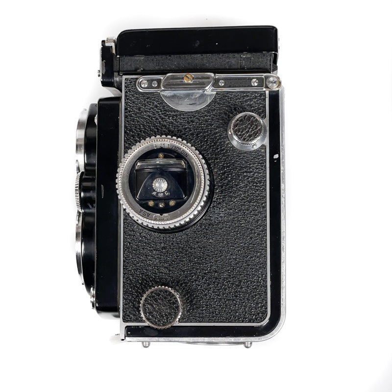 rolleiflex 3.5C tlr planar 75mm 3.5 bi objectif twin lens ancien vintage pellicule argentique film photo photographie moyen format 120