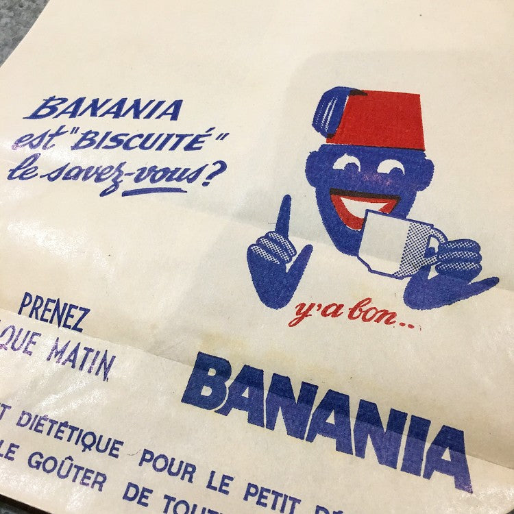 Sachet Banania "Y'a Bon" 1960