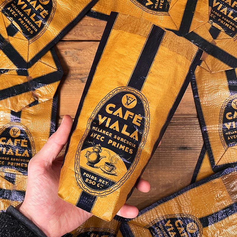 Viala Coffee Sachet 1950