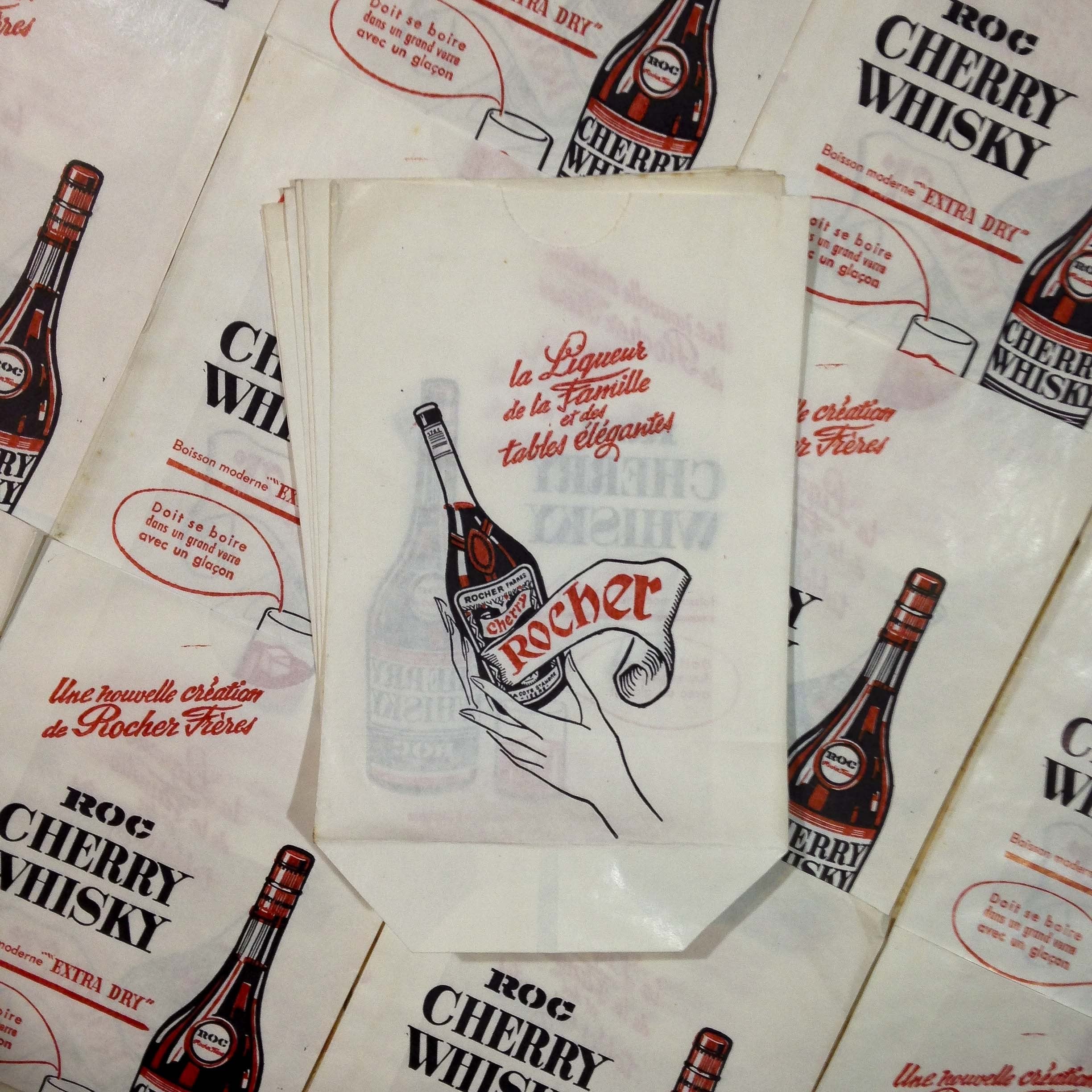 Sachet Cherry Rocher 1960