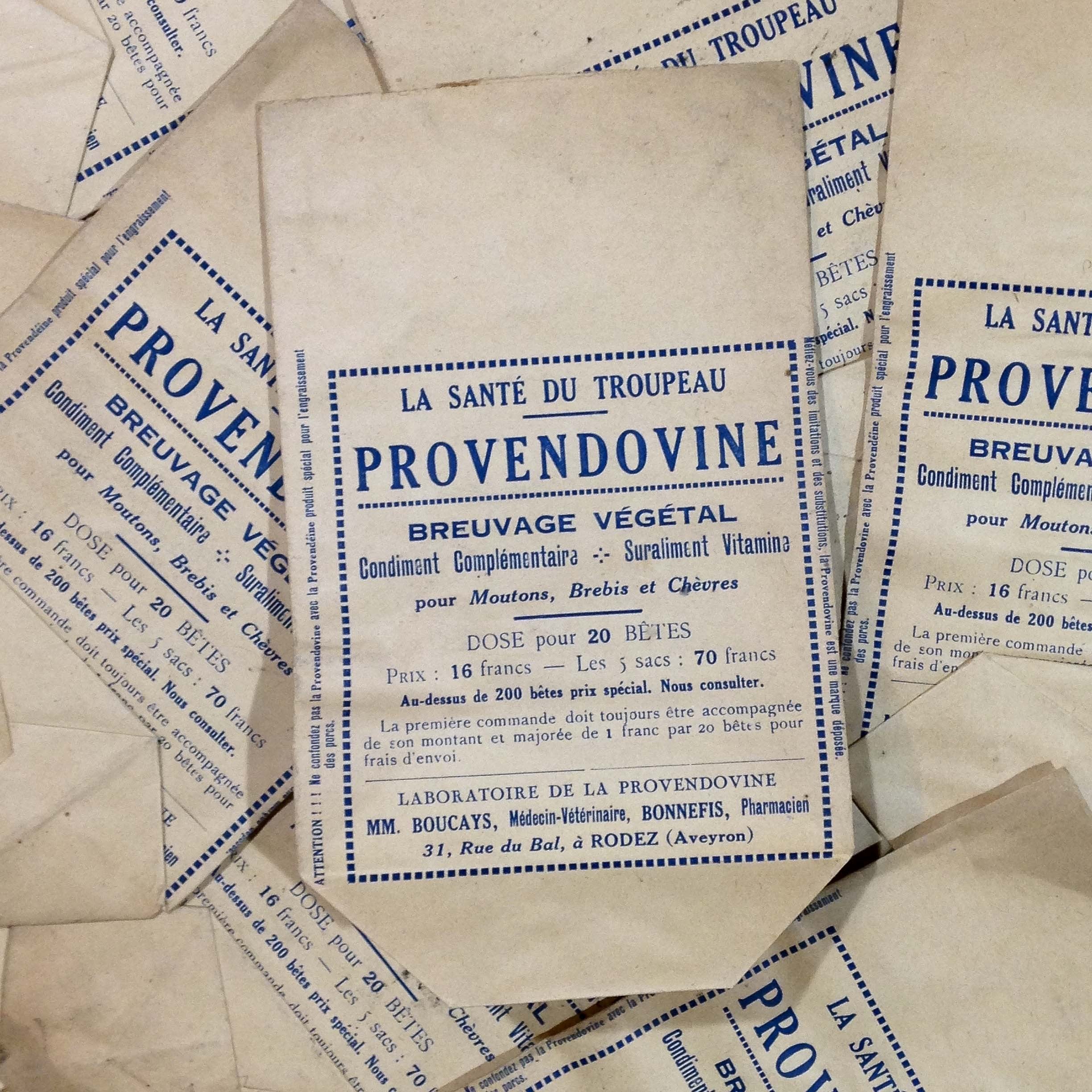 La Provendine Sachet 1930 N°2