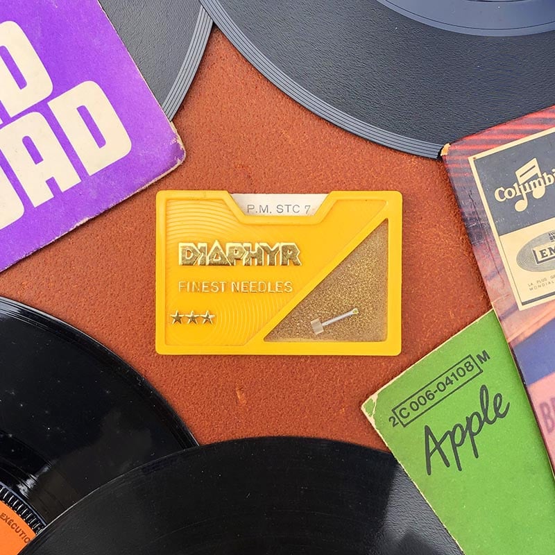 aiguille de remplacement tourne disque sono hi fi vinyle 33 tours 45 tours pathé marconi diaphyr PM MCS STC 5 6 7