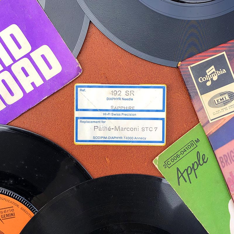 aiguille de remplacement tourne disque sono hi fi vinyle 33 tours 45 tours pathé marconi diaphyr PM MCS STC 5 6 7