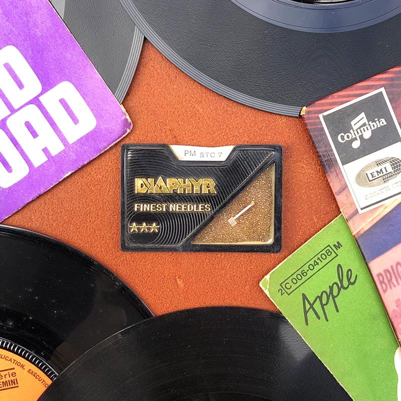 aiguille de remplacement tourne disque sono hi fi vinyle 33 tours 45 tours pathé marconi diaphyr PM MCS STC 5 6 7