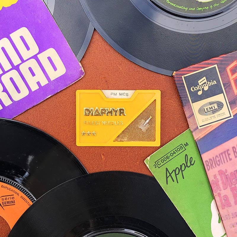 aiguille de remplacement tourne disque sono hi fi vinyle 33 tours 45 tours pathé marconi diaphyr PM MCS STC 5 6 7