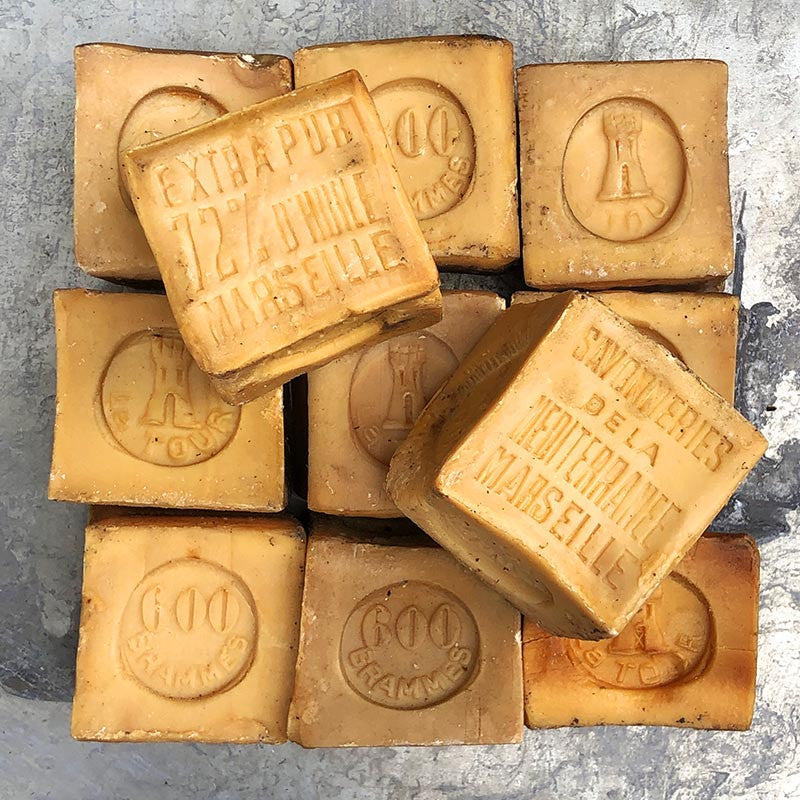 savon de marseille 72% huile pure 600g savons anciens 1950 la tour savonneries de la mediterranee