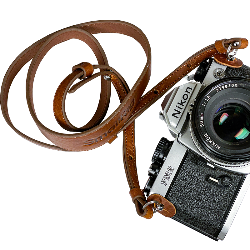 SmallRig Sangle Epaule Cuir Marron