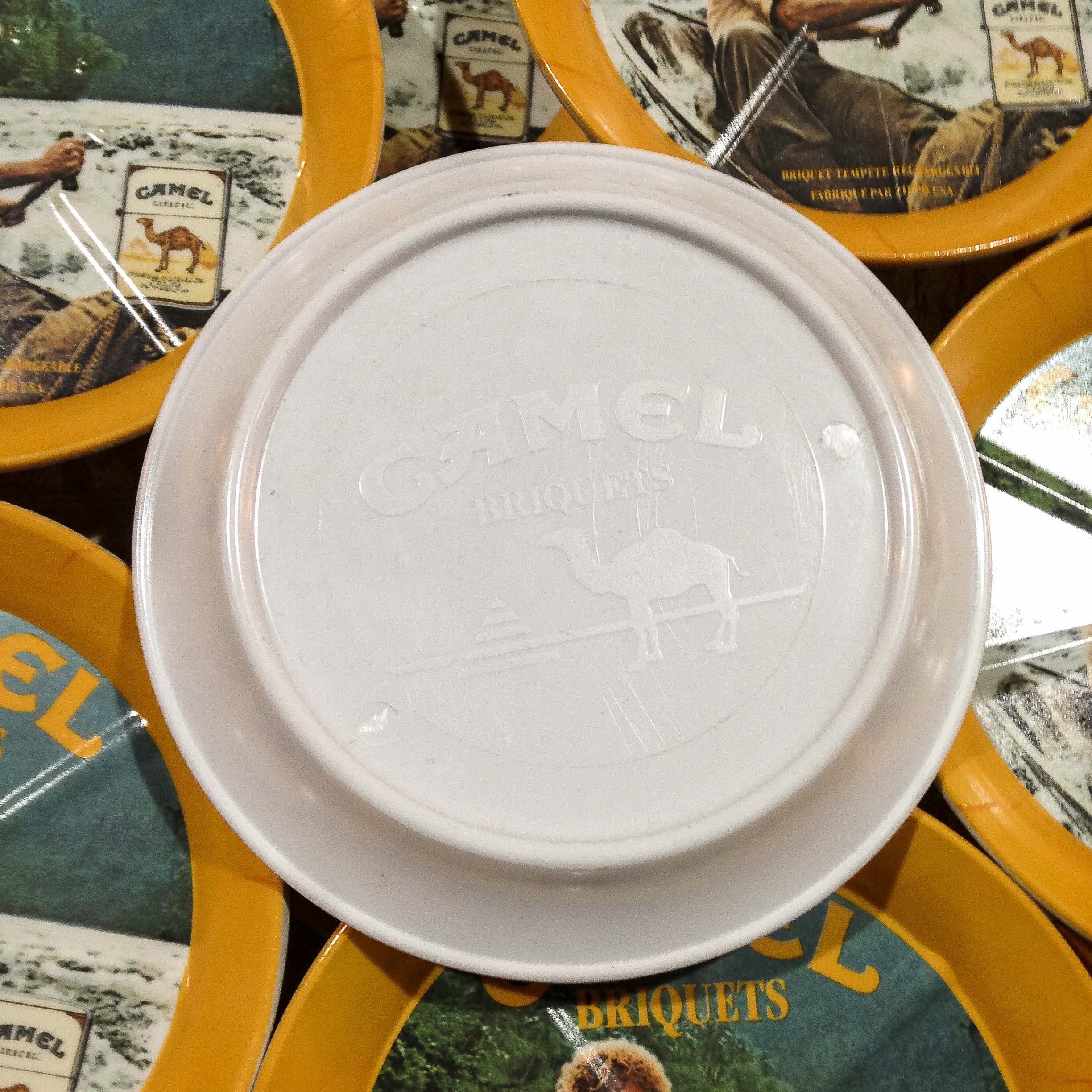 rendu monnaie dépose pièce ancien vintage camel épicerie 1980