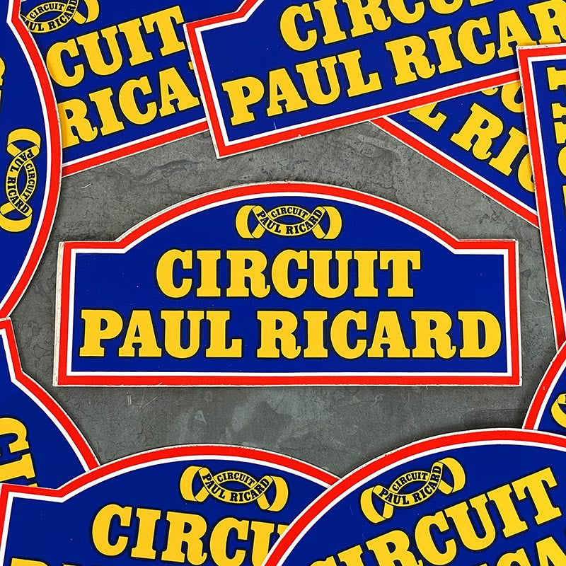 Sticker Circuit Paul Ricard 1970
