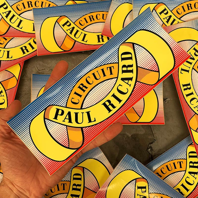 Sticker Circuit Paul Ricard 1970
