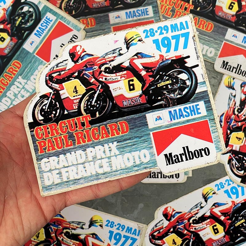 Paul Ricard Circuit 1977 Sticker