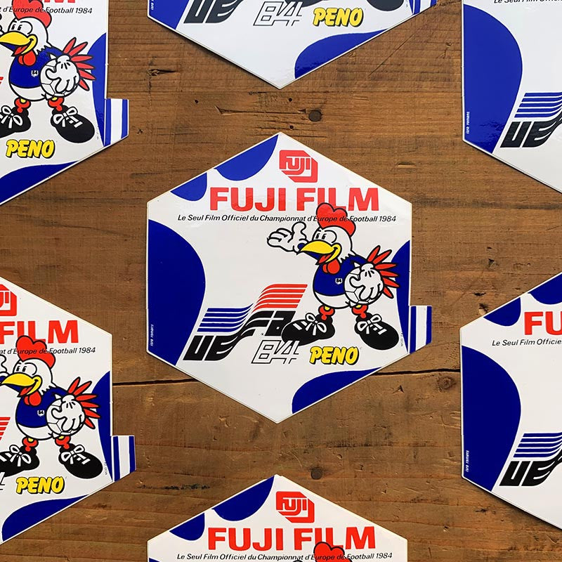 Sticker Fujifilm Championnat d'Europe 1984