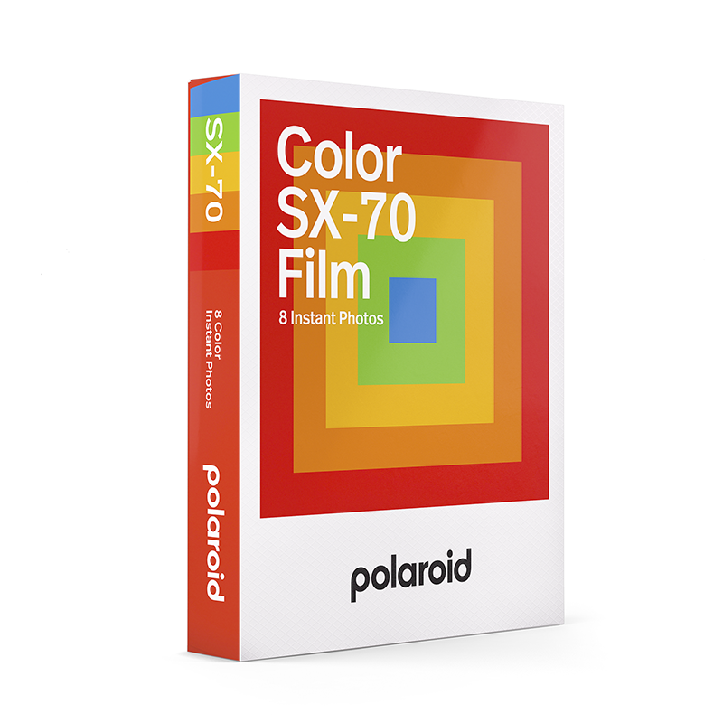 Polaroid SX-70 couleur pellicule film photo instantanée bord blanc