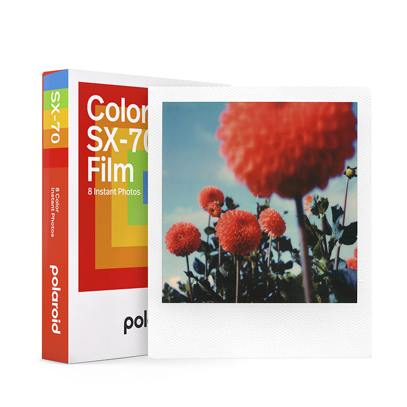 Polaroid SX-70 couleur pellicule film photo instantanée bord blanc