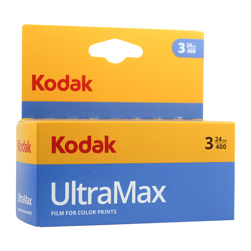 pack 3 kodak ultramax 400 35mm 135 pellicule argentique film 24 poses photographie couleur