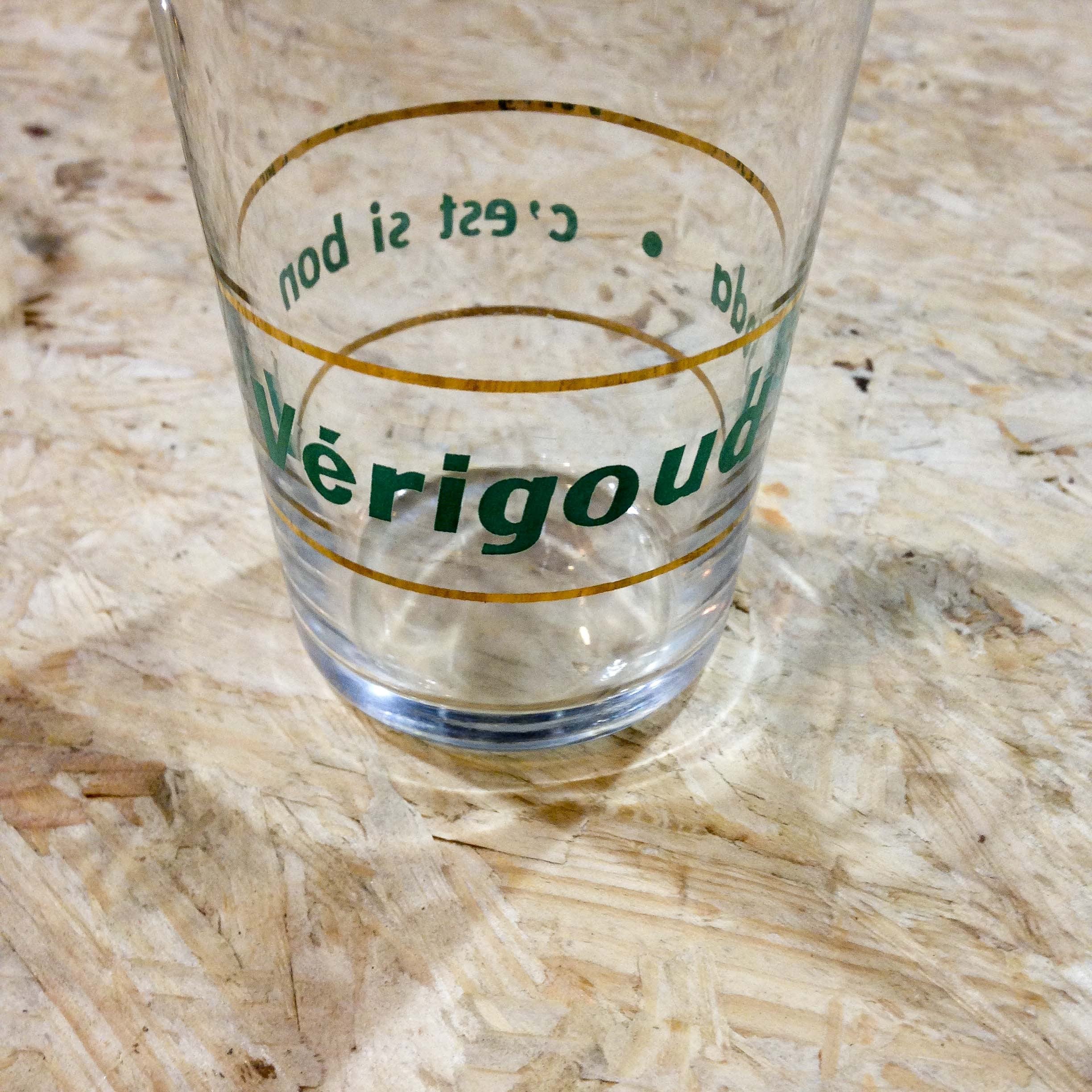 verre verrerie vérigoud ancien vintage bistrot bar restaurant 1960