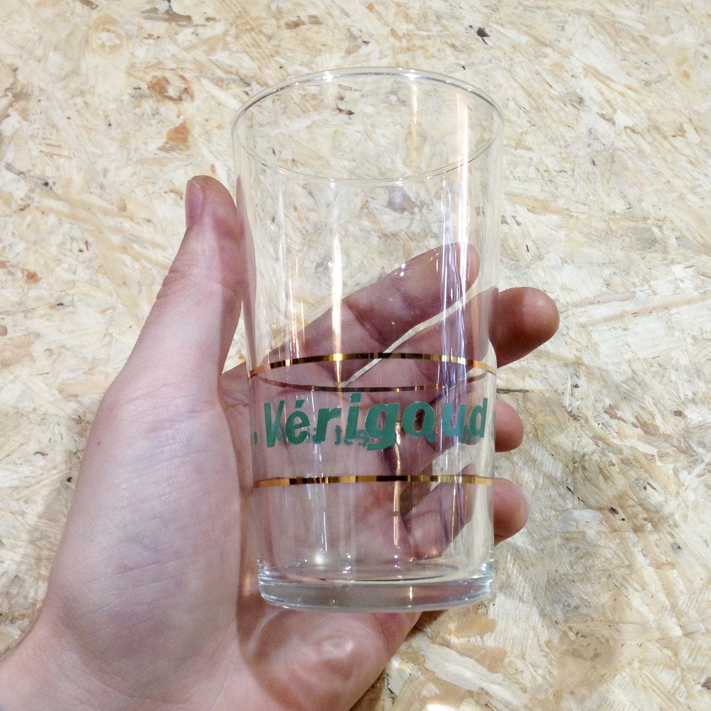 verre verrerie vérigoud ancien vintage bistrot bar restaurant 1960