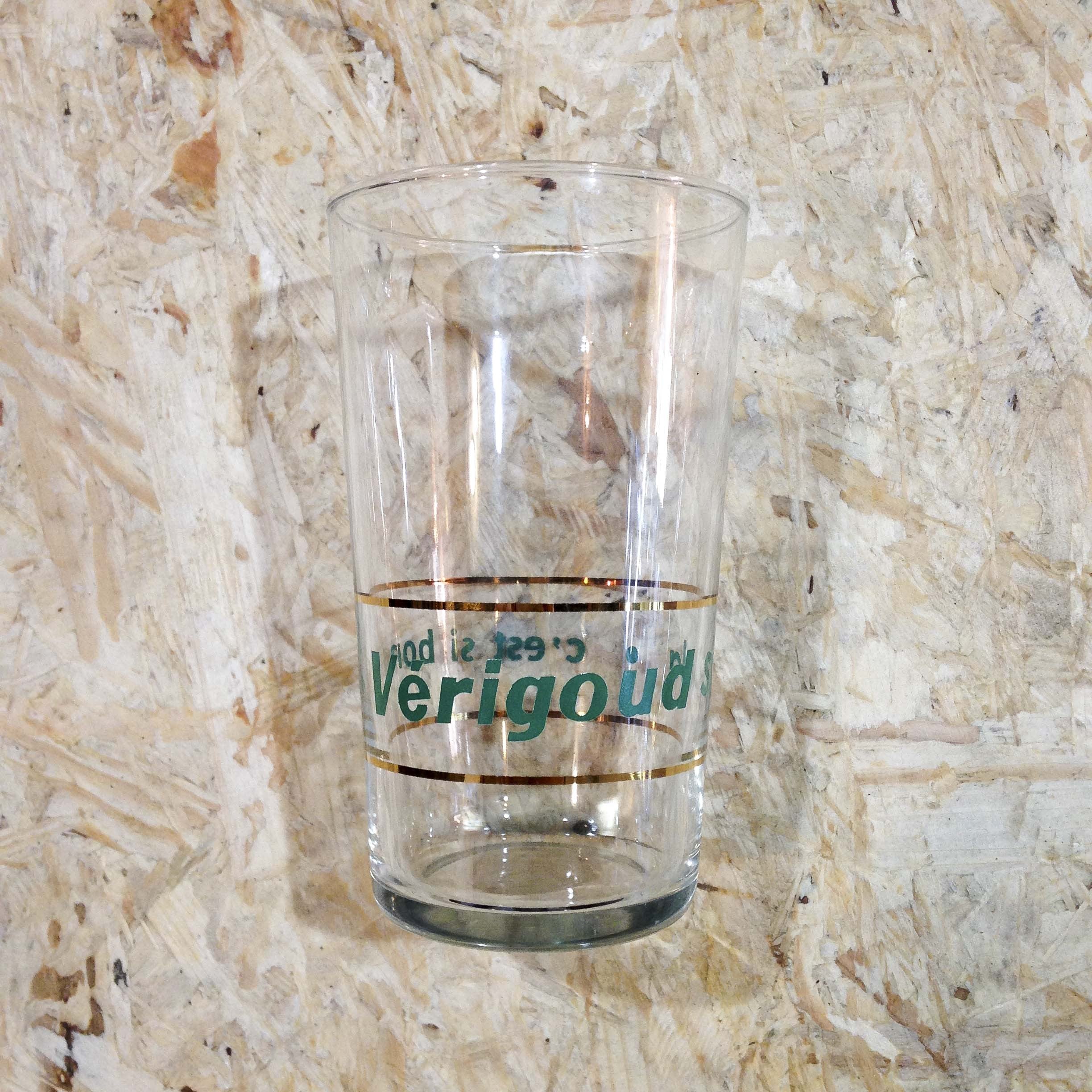 verre verrerie vérigoud ancien vintage bistrot bar restaurant 1960