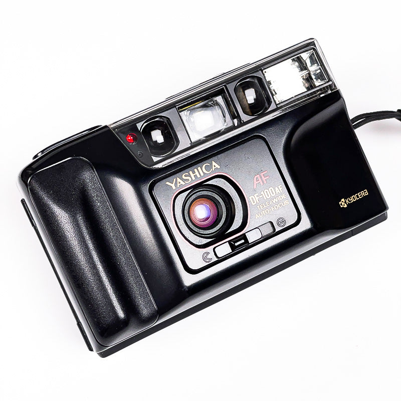 yashica df-100 af df100 compact point and shoot argentique film pellicule 35mm 55mm double objectif lens photo photographie 135 24x36